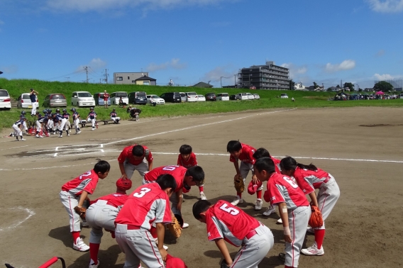 2016.7.31　第11回若林チャーフルズ大会　（広瀬川中河原球場Ｃ：グランド担当）